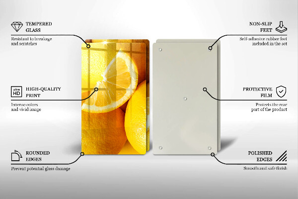 Spisskyddsplatta Saftiga citroner