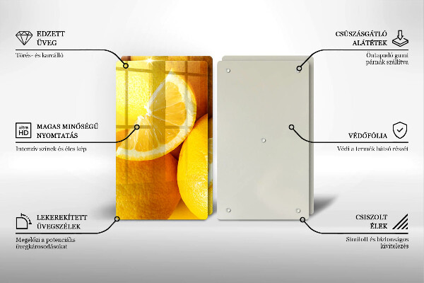 Spisskyddsplatta Saftiga citroner