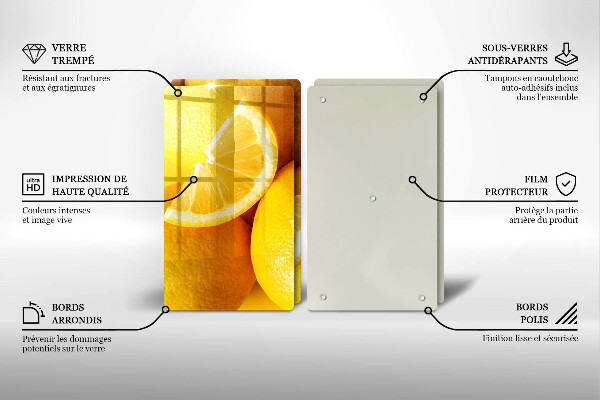 Spisskyddsplatta Saftiga citroner