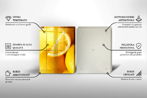Spisskyddsplatta Saftiga citroner