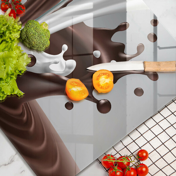 Spisskyddsplatta Mjölk och choklad