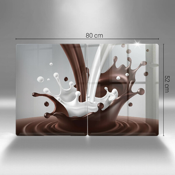 Spisskyddsplatta Mjölk och choklad