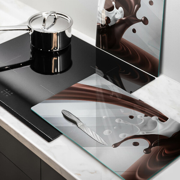 Spisskyddsplatta Mjölk och choklad