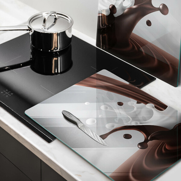 Spisskyddsplatta Mjölk och choklad