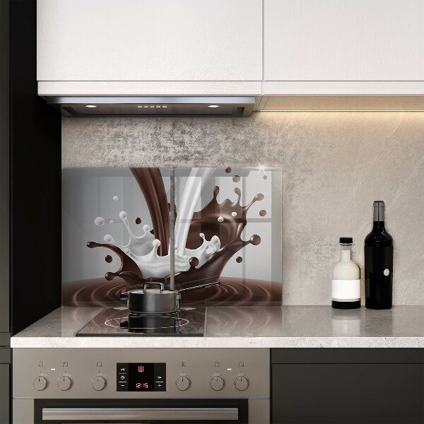 Spisskyddsplatta Mjölk och choklad