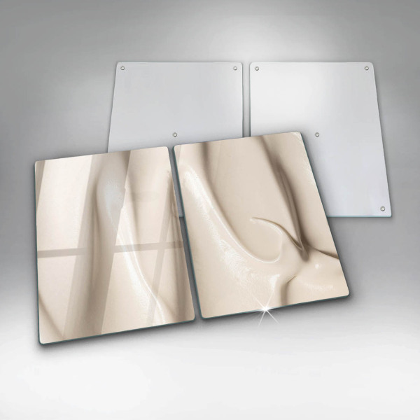 Spisskyddsplatta Krämig glass