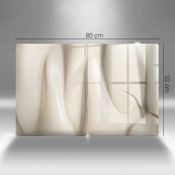 Spisskyddsplatta Krämig glass