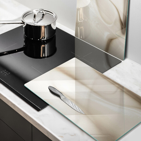 Spisskyddsplatta Krämig glass