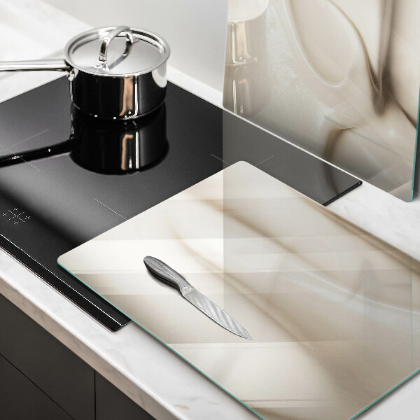 Spisskyddsplatta Krämig glass