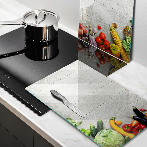 Kokkärlskydd Grönsaker på brädor