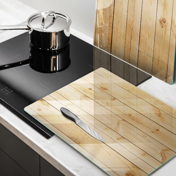 Skydd för spis Ömtåliga träskivor