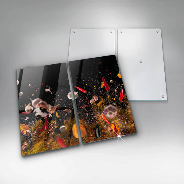 Skyddsplatta för spis Heta kryddor