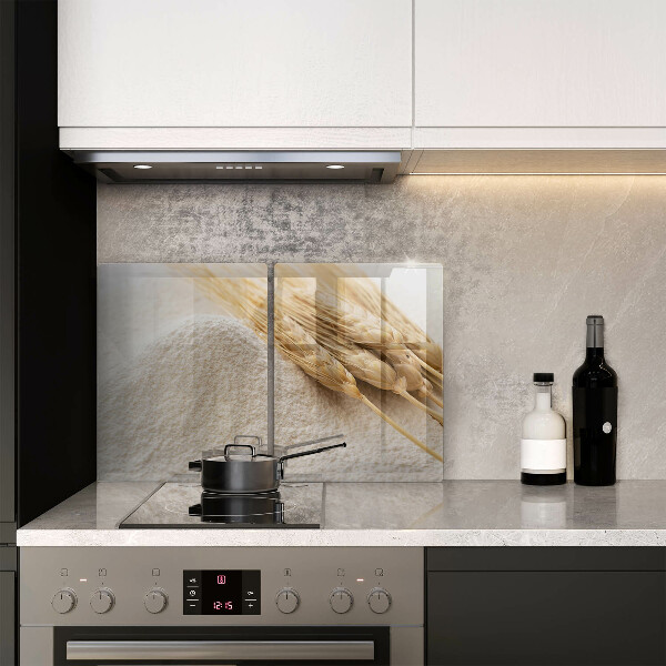 Skyddsplatta för spis Mjöl och ax av säd