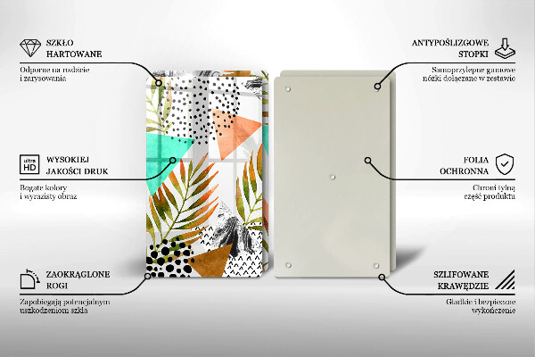 Kokkärlskydd Boho lövmönster