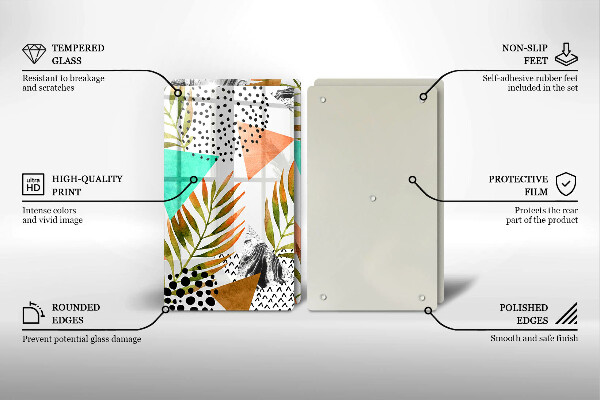 Kokkärlskydd Boho lövmönster