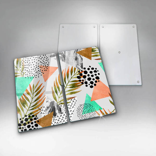 Kokkärlskydd Boho lövmönster