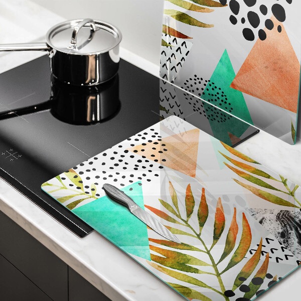 Kokkärlskydd Boho lövmönster