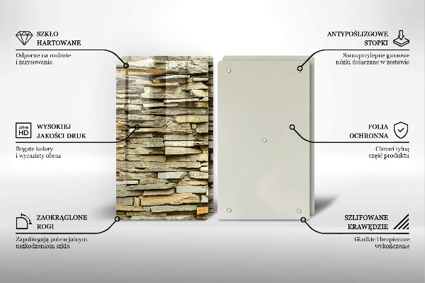 Glashällskydd Dekorativa stenar