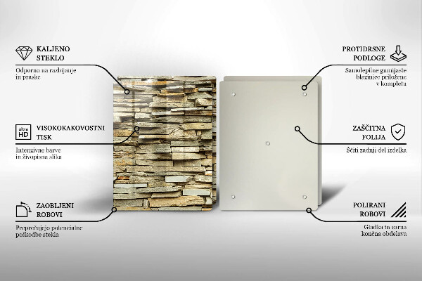 Glashällskydd Dekorativa stenar