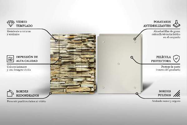 Glashällskydd Dekorativa stenar