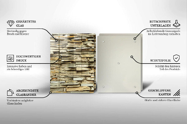 Glashällskydd Dekorativa stenar
