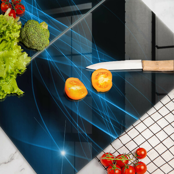 Kokkärlskydd Abstrakt blå rök