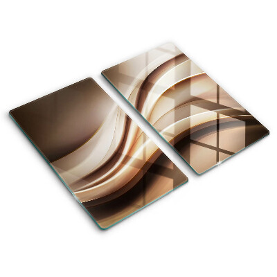 Kokkärlskydd Abstraktion mjuka linjer