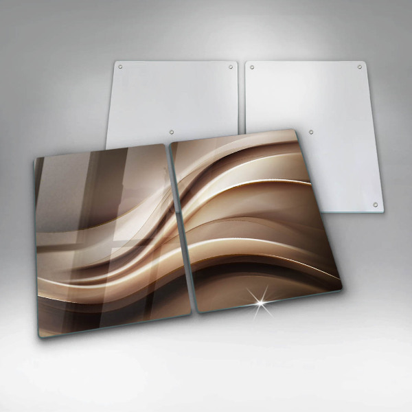 Kokkärlskydd Abstraktion mjuka linjer