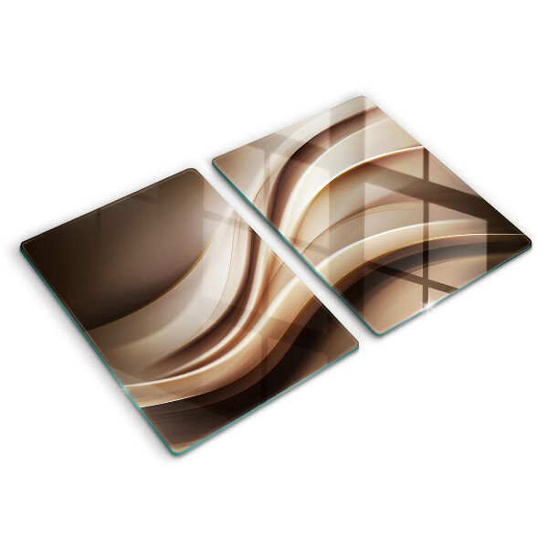 Kokkärlskydd Abstraktion mjuka linjer