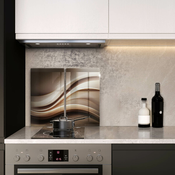 Kokkärlskydd Abstraktion mjuka linjer