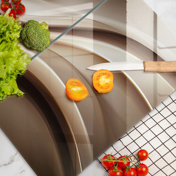 Kokkärlskydd Abstraktion mjuka linjer