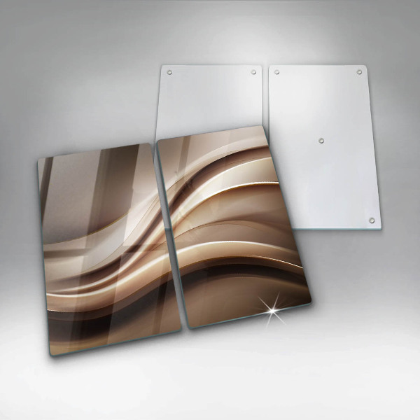 Kokkärlskydd Abstraktion mjuka linjer