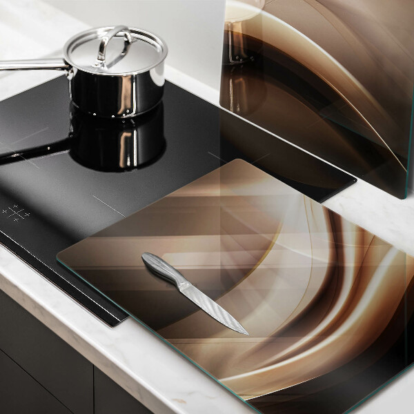 Kokkärlskydd Abstraktion mjuka linjer