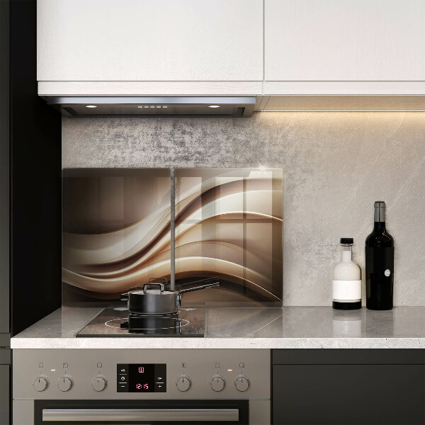 Kokkärlskydd Abstraktion mjuka linjer