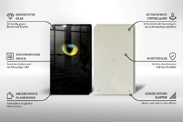 Kokkärlskydd Djurkattögon