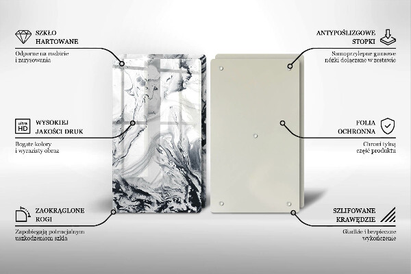 Kokkärlskydd Bläckabstraktion