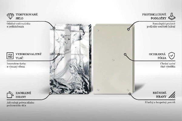 Kokkärlskydd Bläckabstraktion