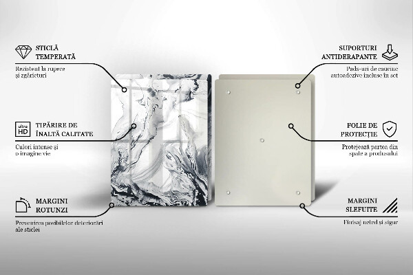 Kokkärlskydd Bläckabstraktion