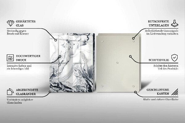 Kokkärlskydd Bläckabstraktion