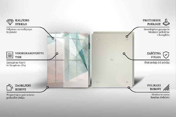 Kokkärlskydd Skarp abstraktion