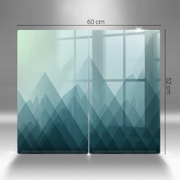 Kokkärlskydd Abstrakta berg