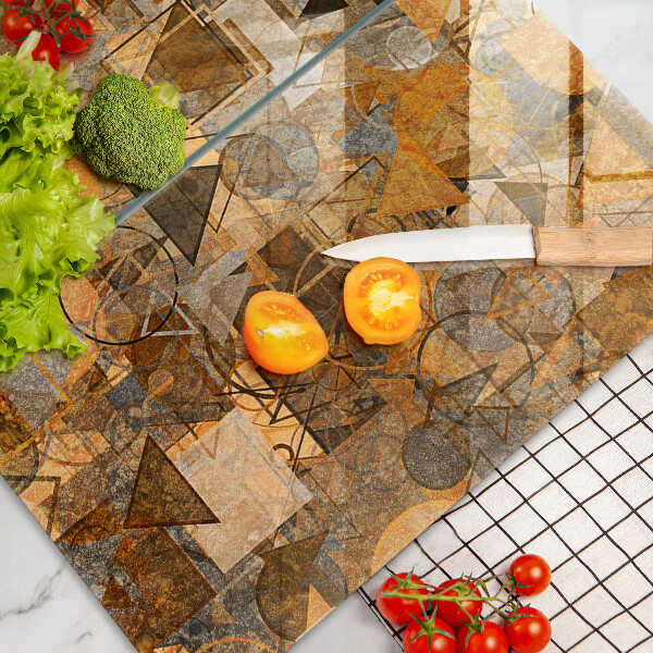 Kokkärlskydd Geometriska former mönster