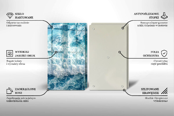 Kokkärlskydd Vatten havsvågor