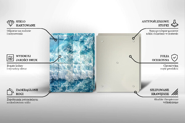 Kokkärlskydd Vatten havsvågor