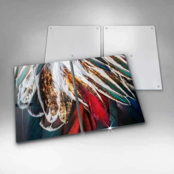 Kokkärlskydd Boho fågelfjädrar