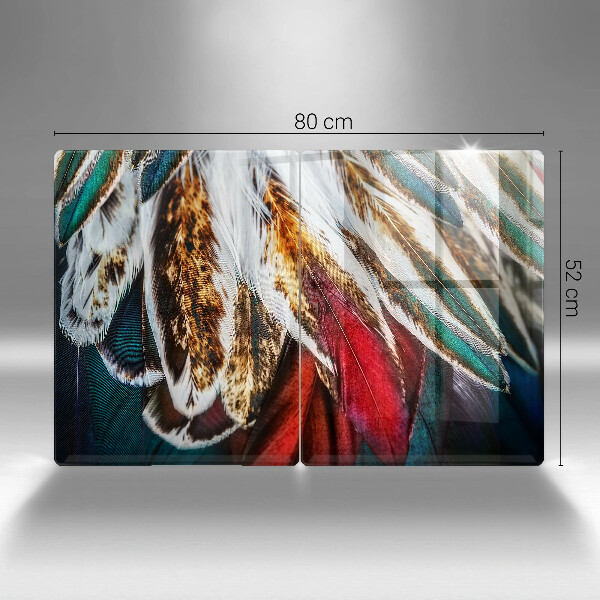 Kokkärlskydd Boho fågelfjädrar