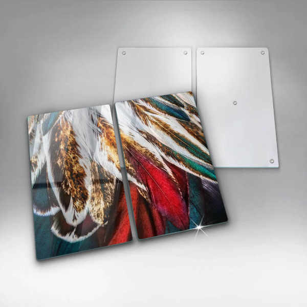 Kokkärlskydd Boho fågelfjädrar