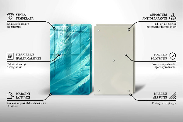 Skydd för induktionsspis Fina fjädrar