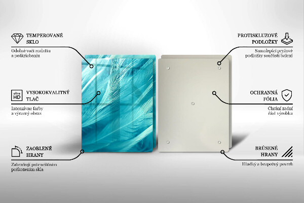 Skydd för induktionsspis Fina fjädrar