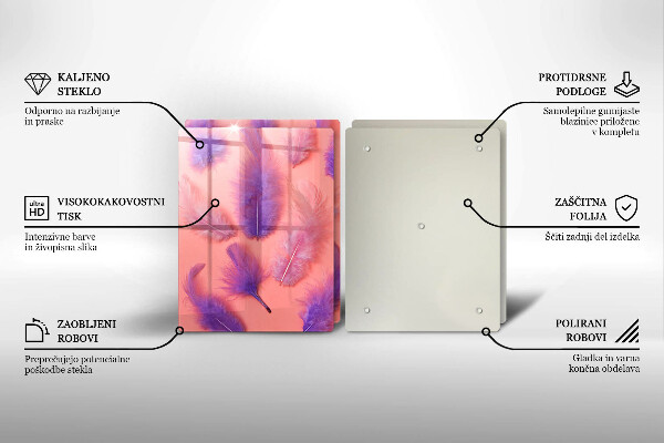 Skydd för spis Fluffiga fjädrar